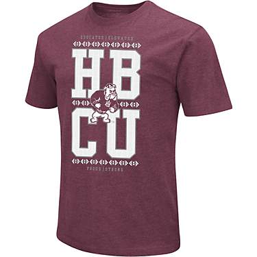 Colosseum Athletics Men's Alabama A&M University Playbook Block Letter Short Sleeve T-shirt                                     