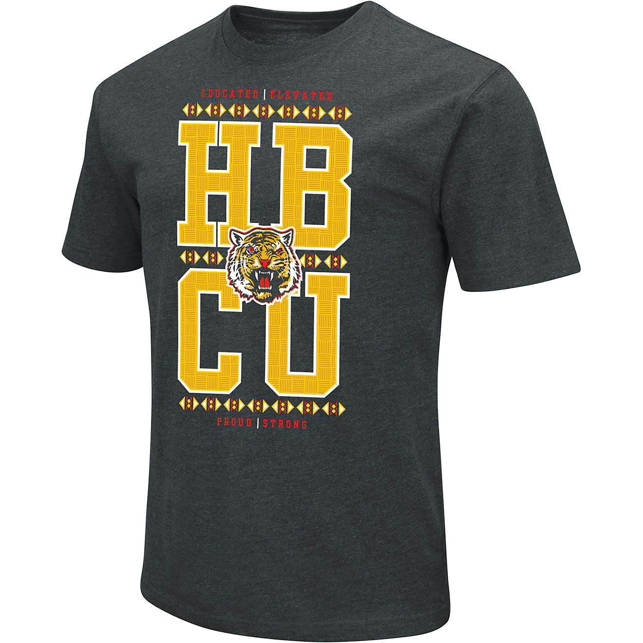 Colosseum Athletics Men's Grambling State University Playbook Block Letter Short Sleeve T-shirt                                  - view number 1