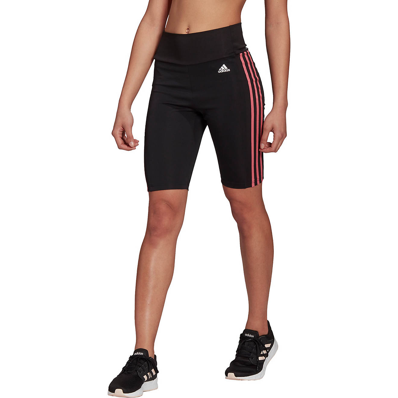 adidas Women's Designed to Move High-Rise Shorts 10 in                                                                           - view number 1