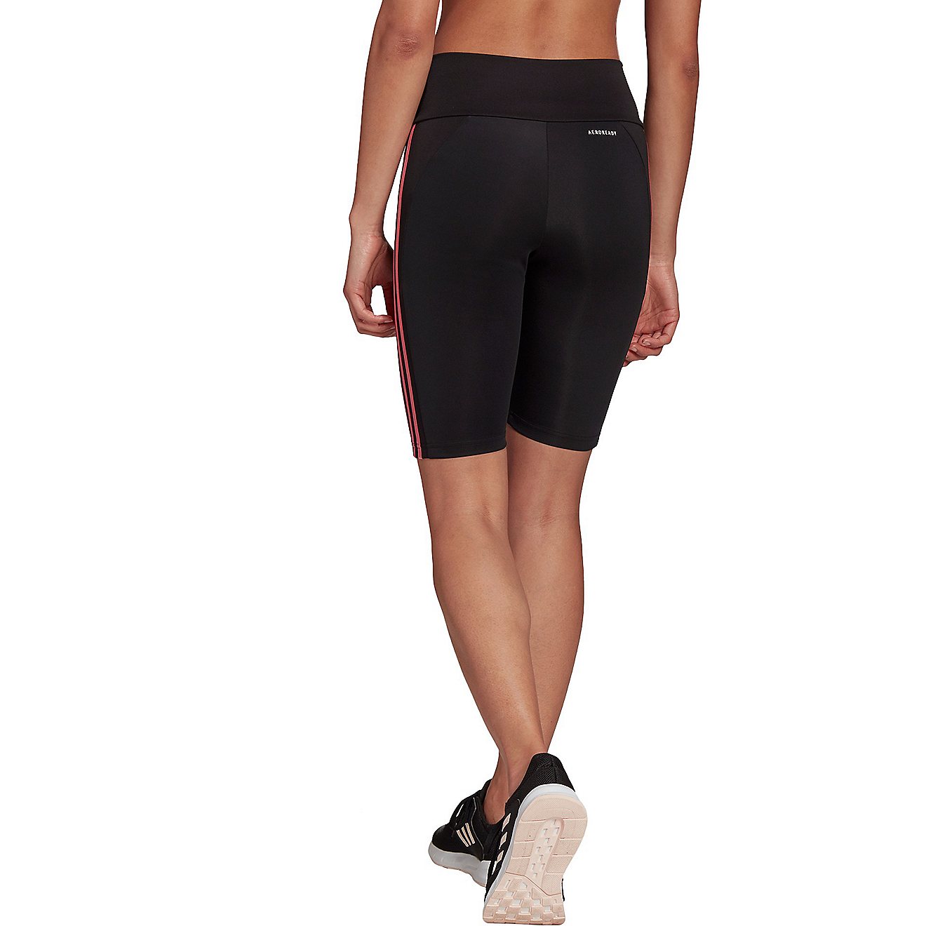 adidas Women's Designed to Move High-Rise Shorts 10 in                                                                           - view number 2