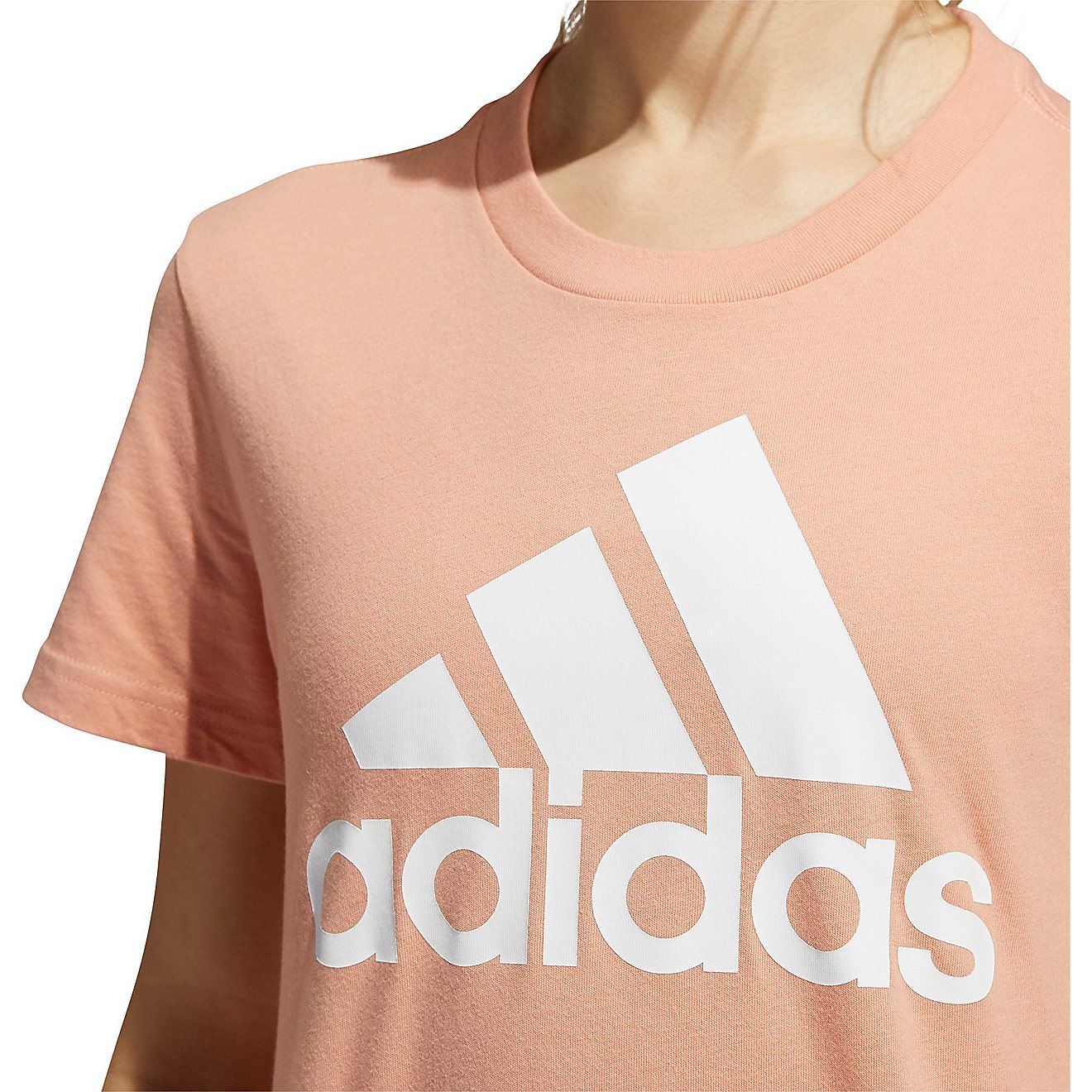 adidas Women's Badge of Sport Logo T-shirt                                                                                       - view number 4