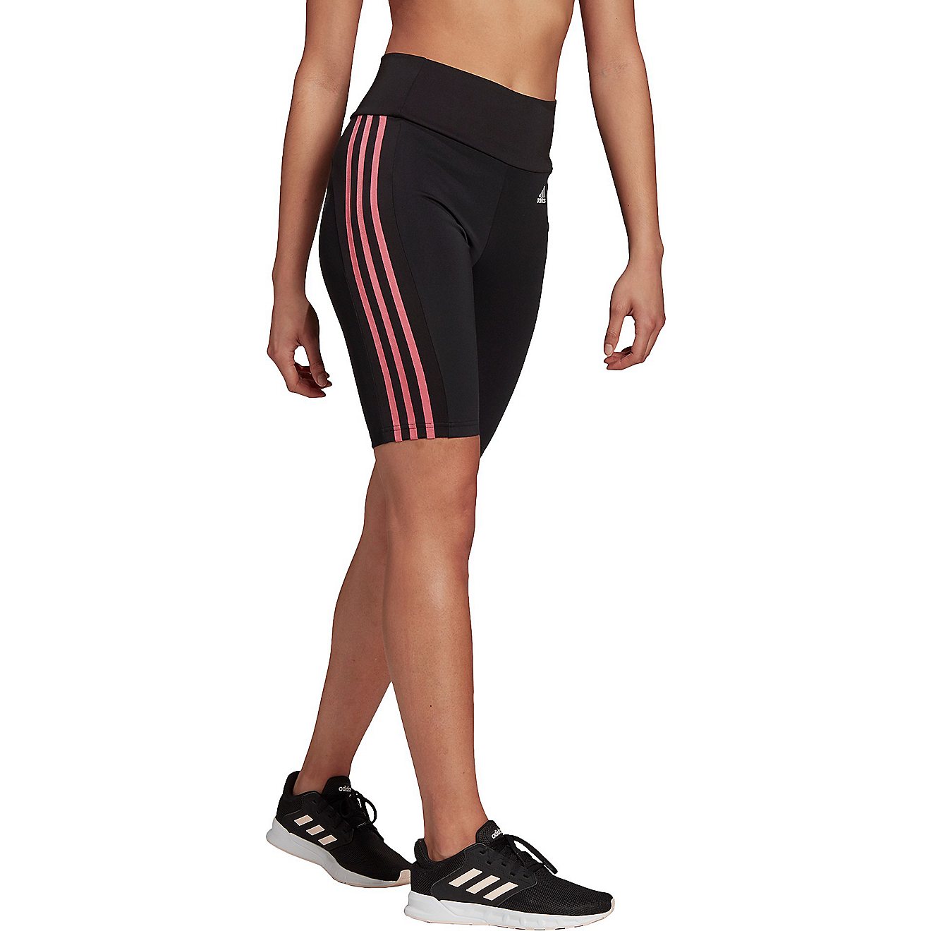 adidas Women's Designed to Move High-Rise Shorts 10 in                                                                           - view number 3