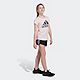 adidas Girls' Scoop Neck Graphic T-Shirt - view number 3 image
