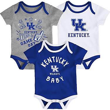 Gen2 Infants' University of Kentucky Champ Creeper 3-Pack                                                                       