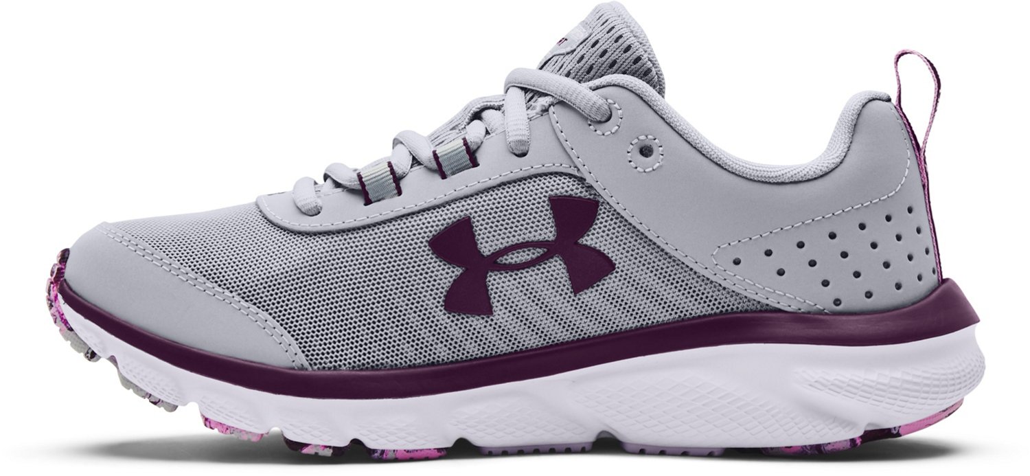 under armour women's charged assert 8 marble running shoe