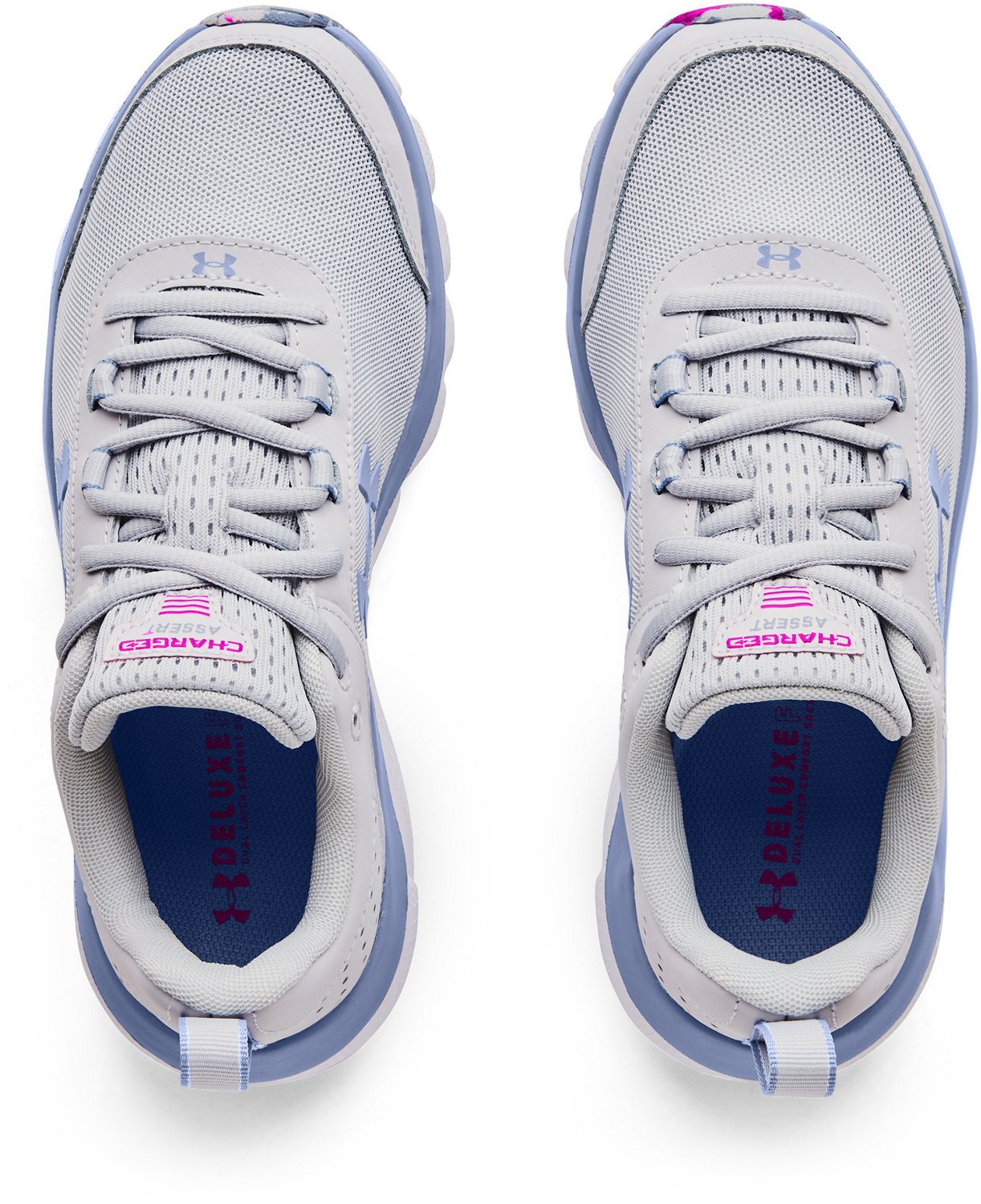 under armour women's charged assert 8 marble running shoe