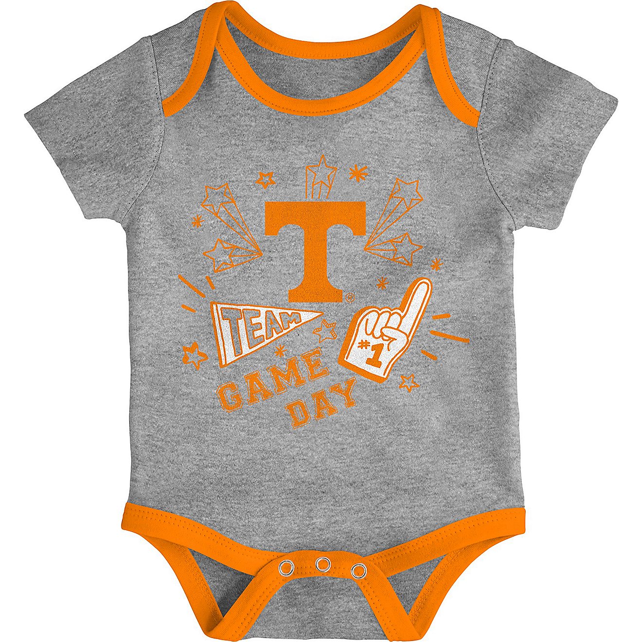 Gen2 Infants' University of Tennessee Champ Creeper 3-Pack                                                                       - view number 4