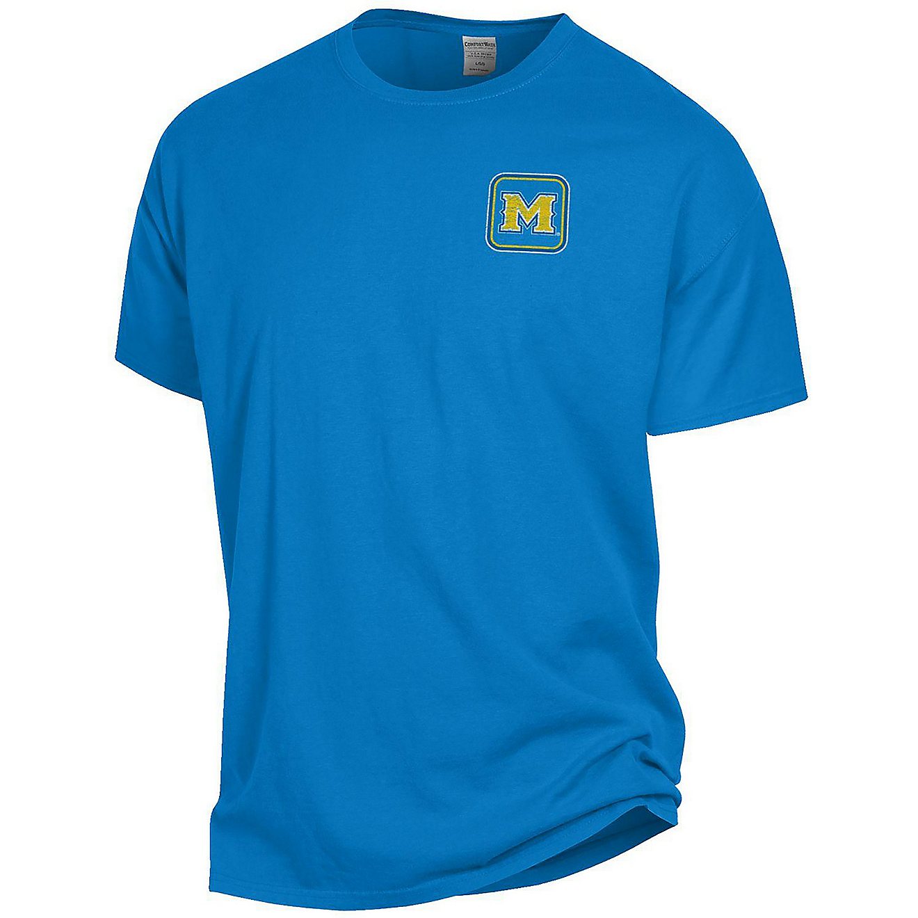 Comfort Wash Men's McNeese State University Big Mascot Short-Sleeve T-shirt                                                      - view number 2