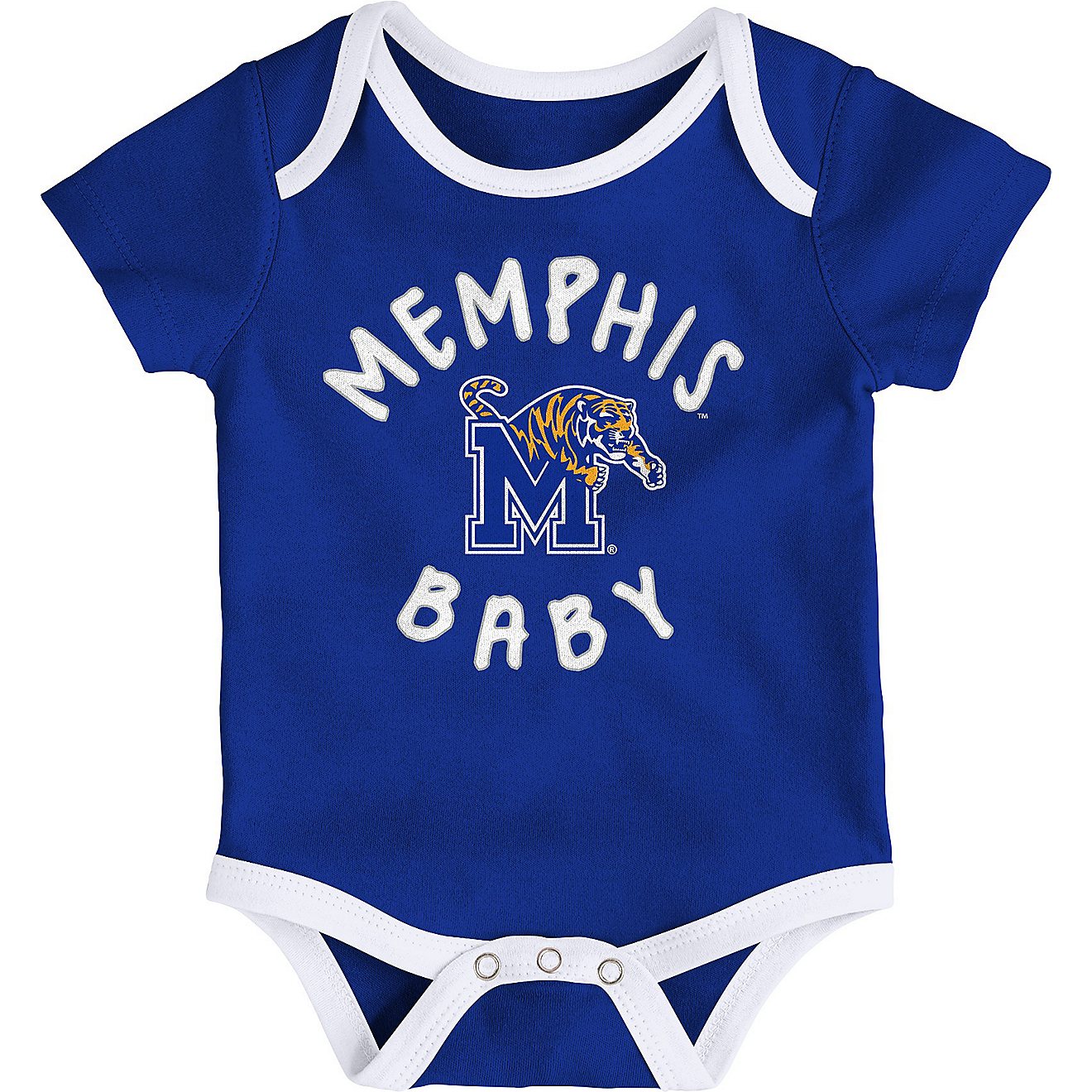 Gen2 Infants' University of Memphis Champ Creeper 3-Pack                                                                         - view number 2