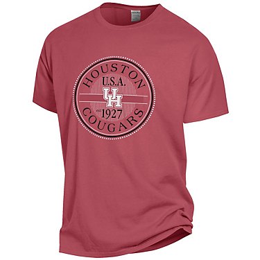 Comfort Wash Men's University of Houston Circle Stripe Short-Sleeve T-shirt