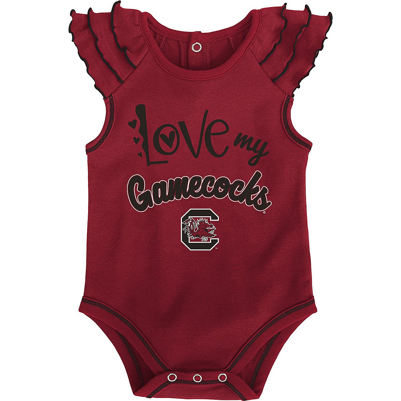 Gen2 Infants' University of South Carolina Touchdown Creepers 2-Pack                                                             - view number 3