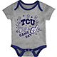 Gen2 Infants' Texas Christian University Champ Creeper 3-Pack                                                                    - view number 4 image
