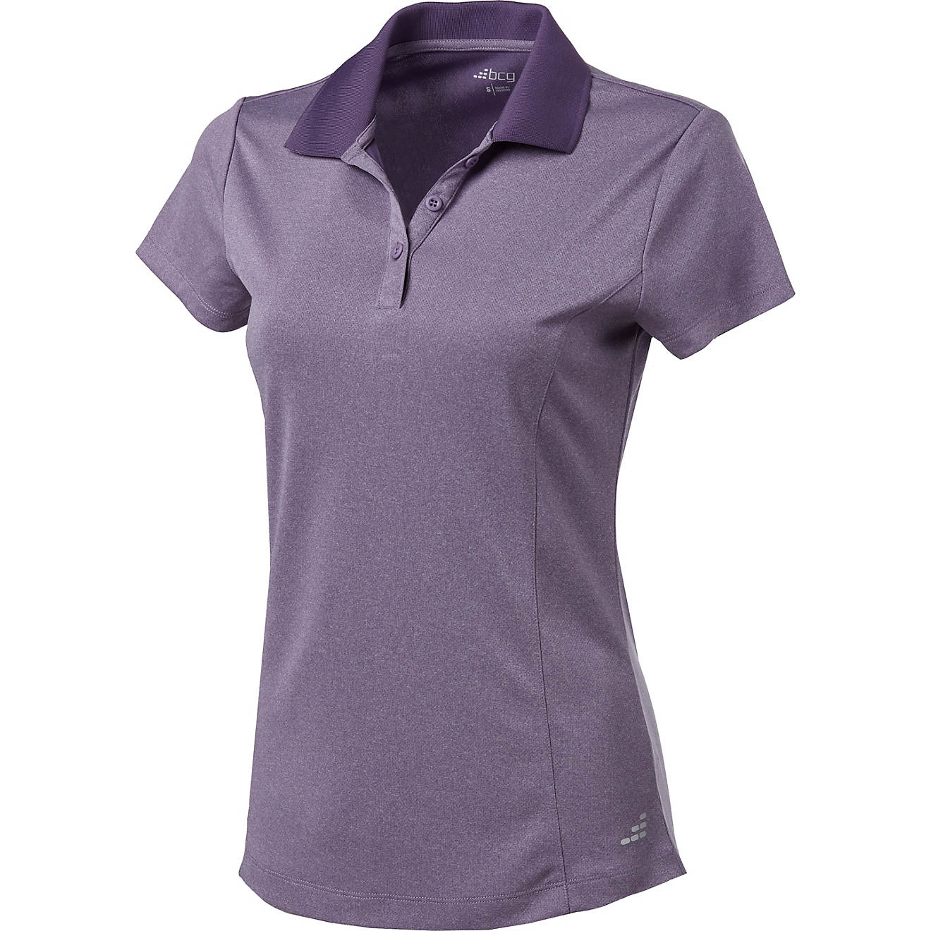 BCG Women's Athletic Solid Polo Shirt                                                                                            - view number 1