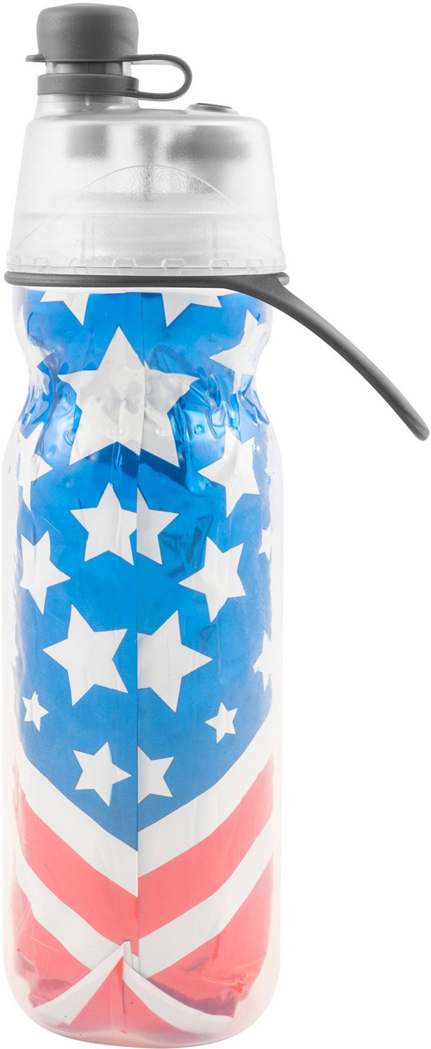 O2 COOL Arctic Squeeze LED Mist 'N Sip Patriotic 20 oz Bottle                                                                   