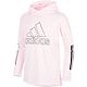 adidas Girls' Graphic Hooded Long Sleeve T-shirt                                                                                 - view number 1 image