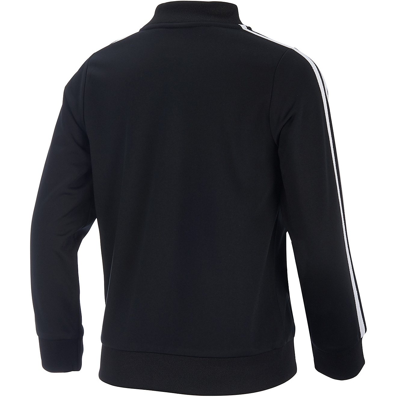 adidas Girls' Extended Sizing Size Zip Front Tricot Bomber Jacket                                                                - view number 2
