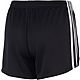 adidas Girls' Three-Stripe Mesh Extended Sizing Size Shorts                                                                      - view number 2 image