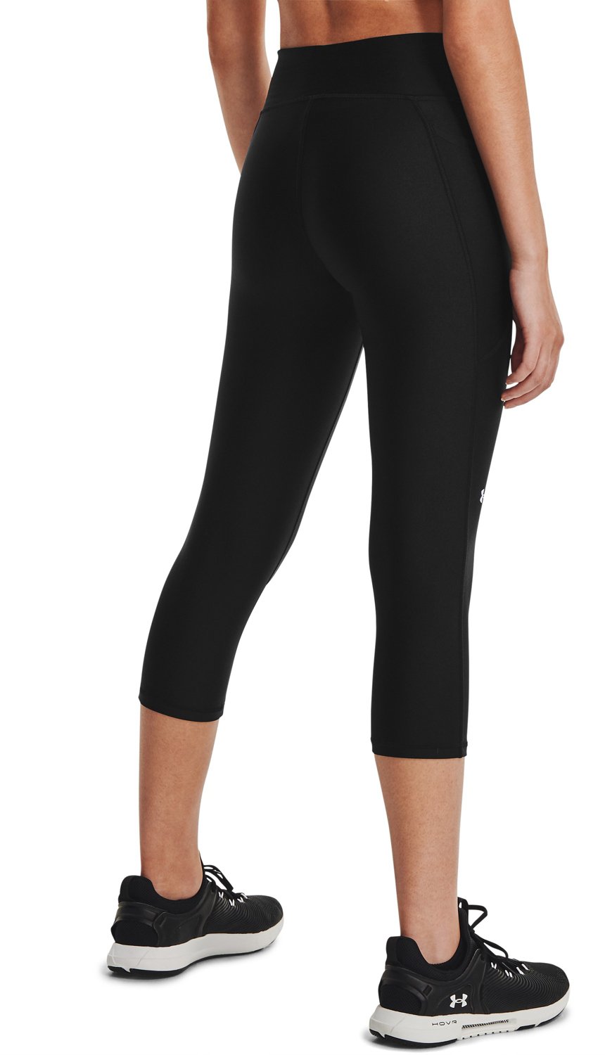 Under Armour Women's HeatGear Armour MidRise Capri Pants Academy