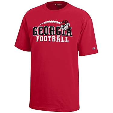 Champion Youth University of Georgia Football State Short Sleeve T-shirt                                                        
