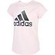 adidas Girls' Scoop Neck Graphic T-Shirt                                                                                         - view number 5 image
