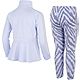 adidas Toddler Girls' Zip Front Tricot Jacket and Cotton Tights Set                                                              - view number 2 image