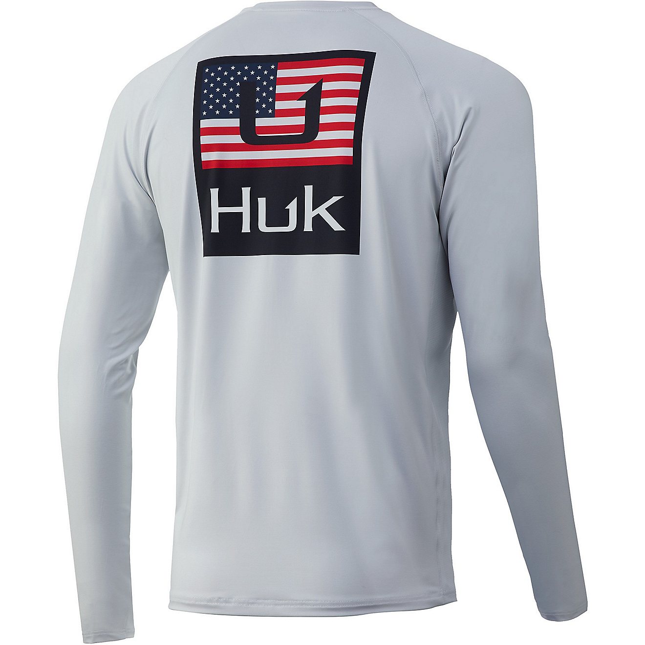 Huk Men's Huk'd Up Americana Pursuit Long Sleeve T-shirt                                                                         - view number 1