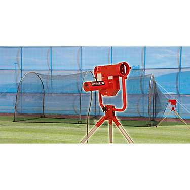 Heater Sports Fast Ball/Breaking Ball Pitching Machine and Home Batting Cage Combo                                              