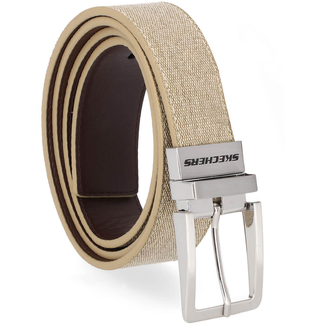 SKECHERS Men's 35 mm Reversible Canvas Belt                                                                                      - view number 1
