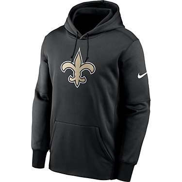 Nike Men's New Orleans Saints Therma Prime Logo Pullover Hoodie                                                                 