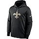 Nike Men's New Orleans Saints Therma Prime Logo Pullover Hoodie                                                                  - view number 1 image