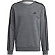 adidas Men's Essentials Fleece 3-Stripes Sweatshirt                                                                              - view number 7 image
