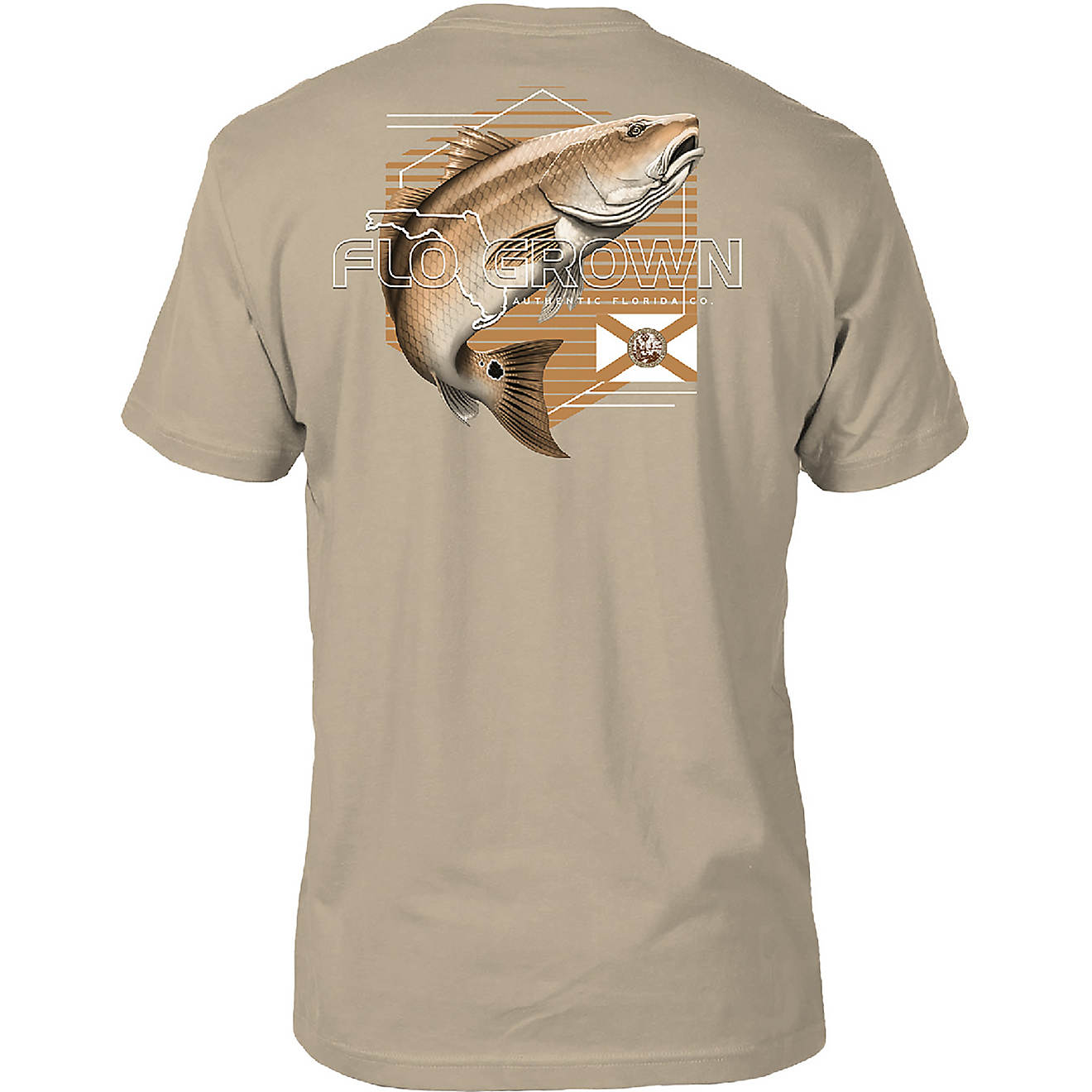 FLOGROWN Men's Geo Redfish T-Shirt | Academy