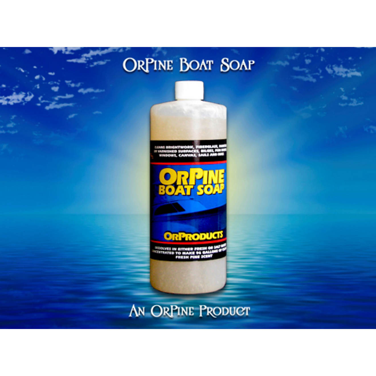 H&M Marine OP2 Orpine 1 qt Boat Soap                                                                                             - view number 1