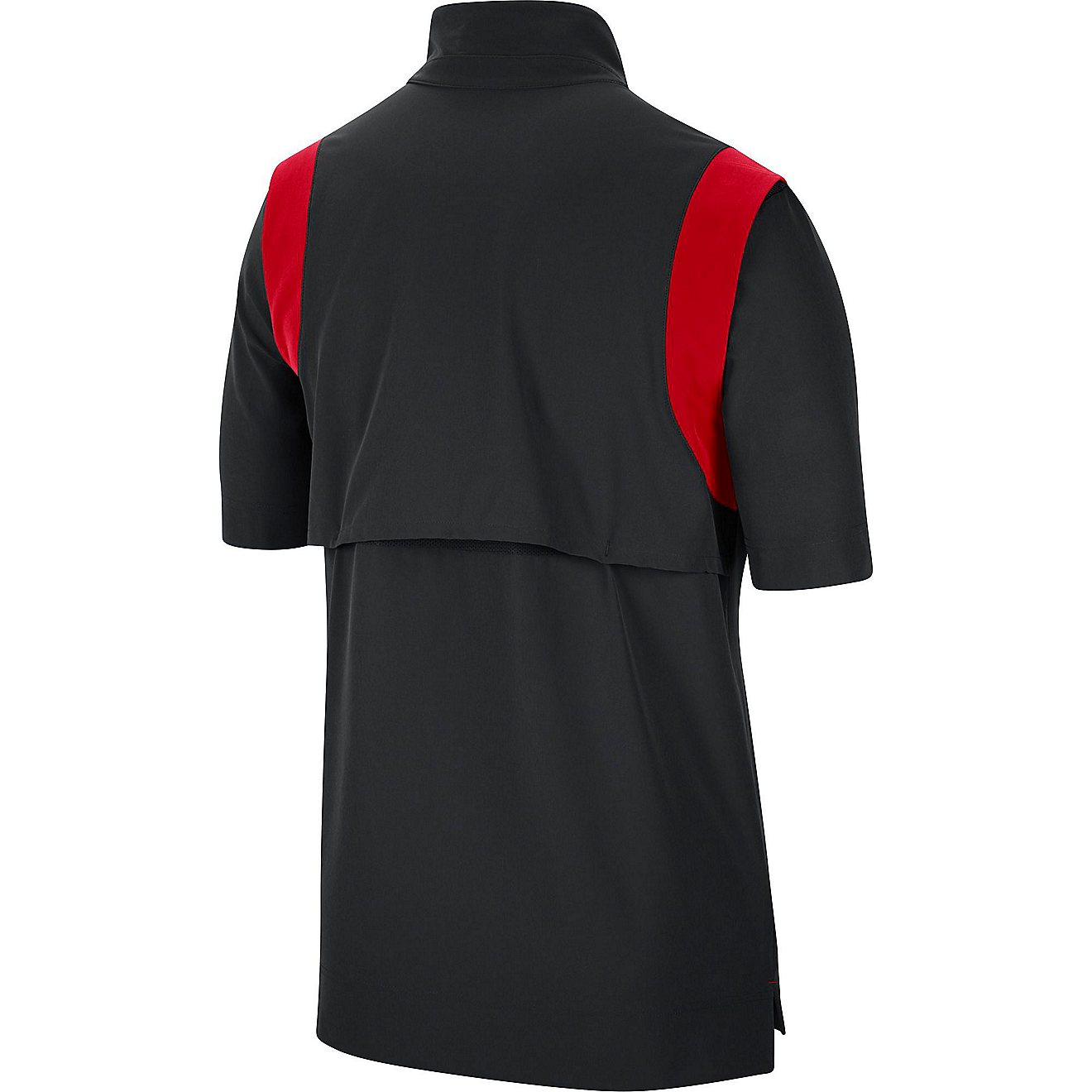 Nike Men's University of Georgia LWT Coach Short Sleeve Jacket                                                                   - view number 2