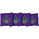 Victory Tailgate Louisiana Mardis Gras 12.5 oz Cornhole Bags 4-Pack                                                              - view number 1 image