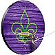 Victory Tailgate Louisiana Mardi Gras Hook and Ring Game                                                                         - view number 1 image