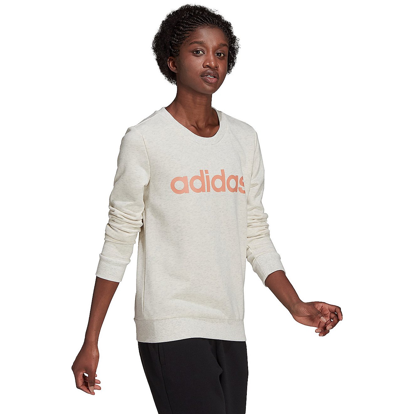 adidas Women's Essentials Logo Sweatshirt                                                                                        - view number 2