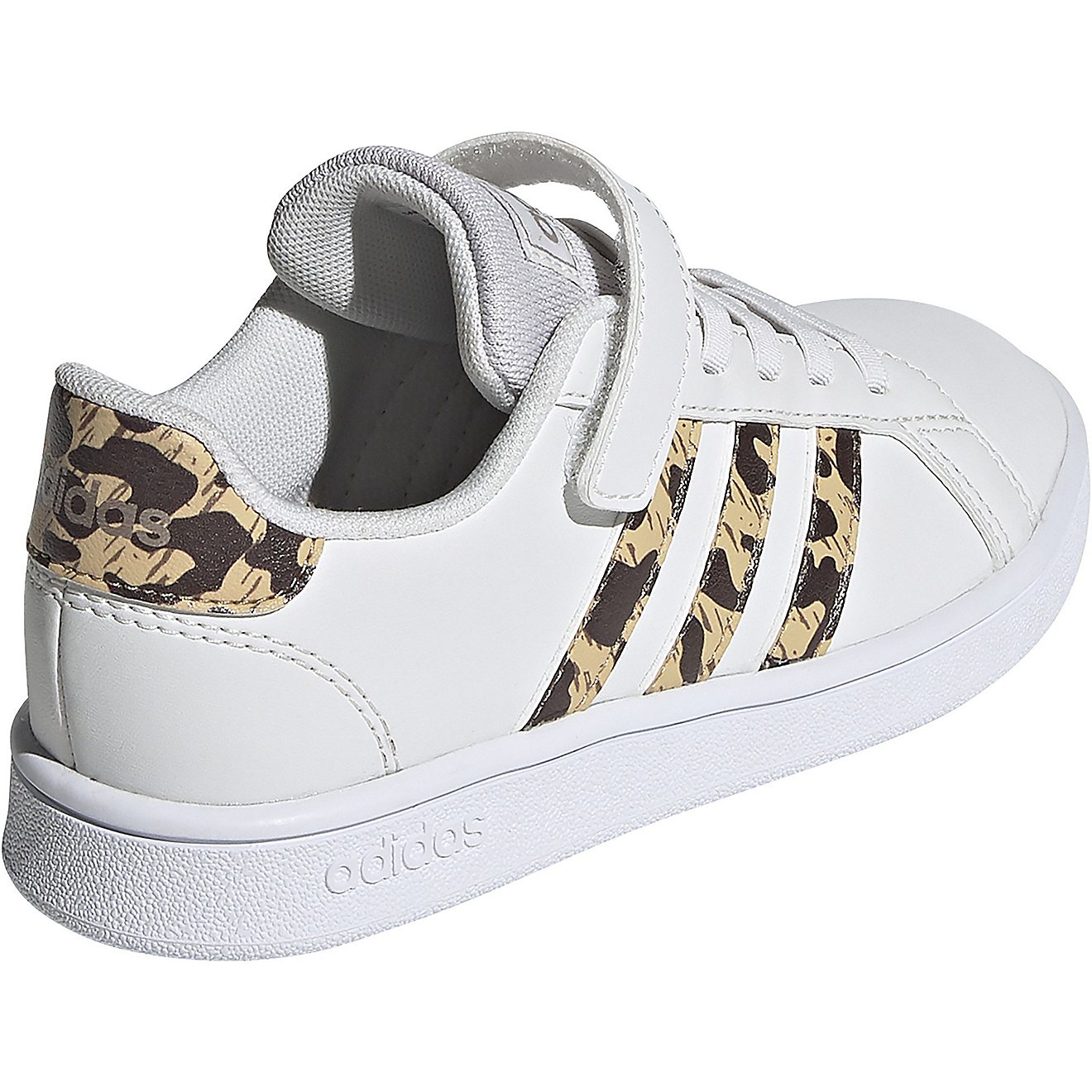 adidas Girls' Grand Court Cheetah PSV Shoes                                                                                      - view number 3
