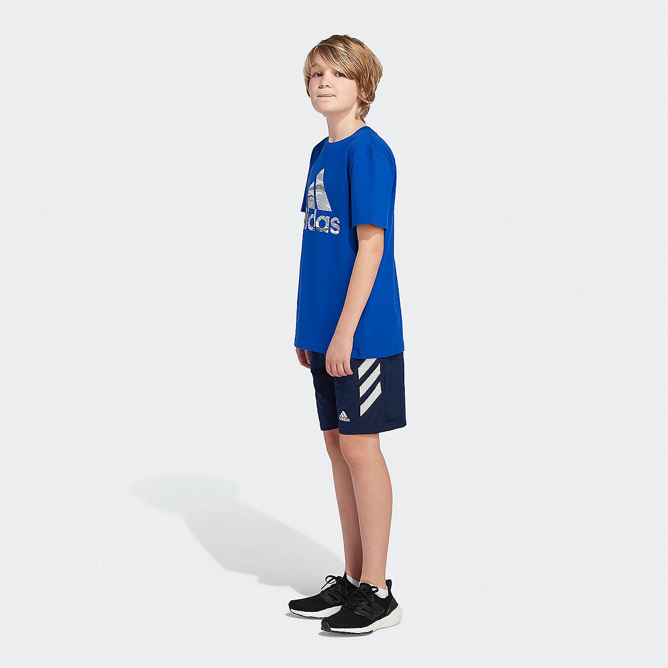 adidas Boys' Badge of Sport T-Shirt                                                                                              - view number 4