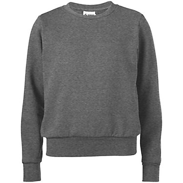 Soffe Girls' Core Fleece Crew Sweater