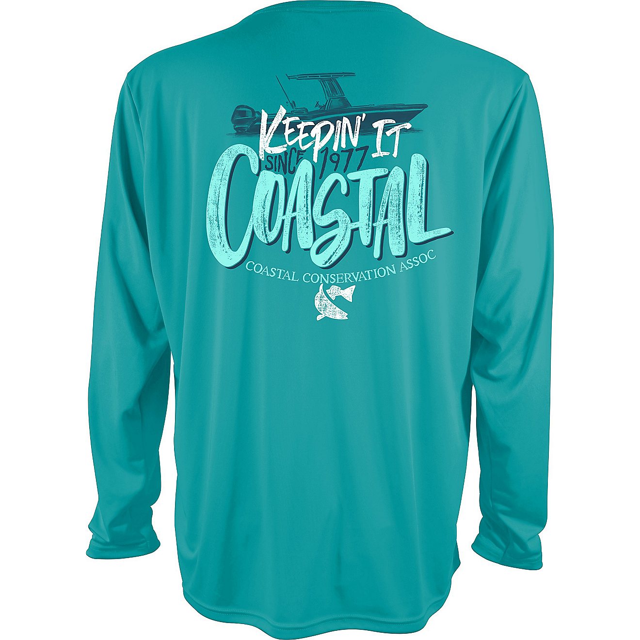 CCA Men's Coastal Skiff Long Sleeve Graphic T-shirt                                                                              - view number 1