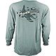 Drake Waterfowl Men's Flyover Long Sleeve T-Shirt                                                                                - view number 1 image