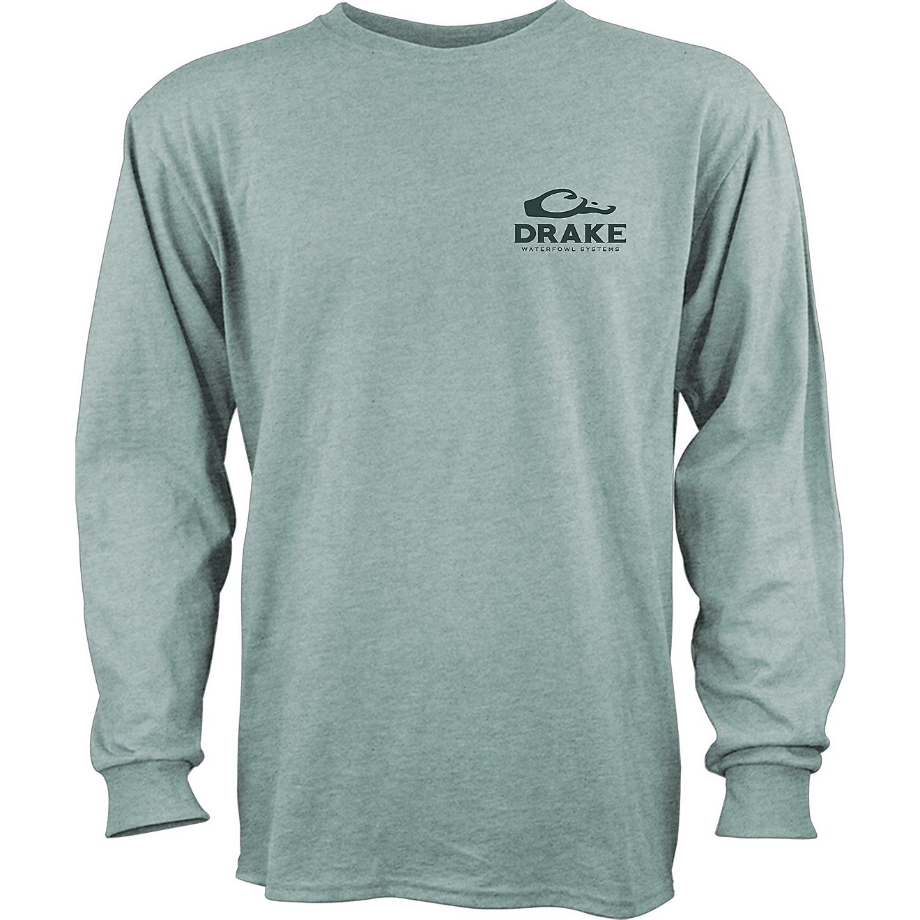 Drake Waterfowl Men's Flyover Long Sleeve T-Shirt                                                                                - view number 2