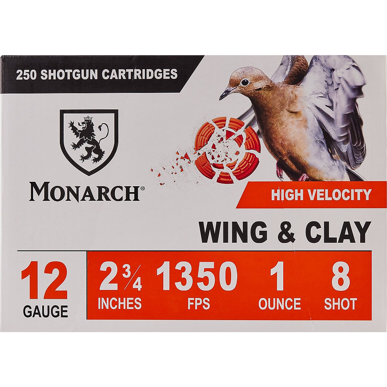 Monarch Wing & Clay 12 Gauge 1 oz Shotshells - 25 Rounds                                                                         - view number 4