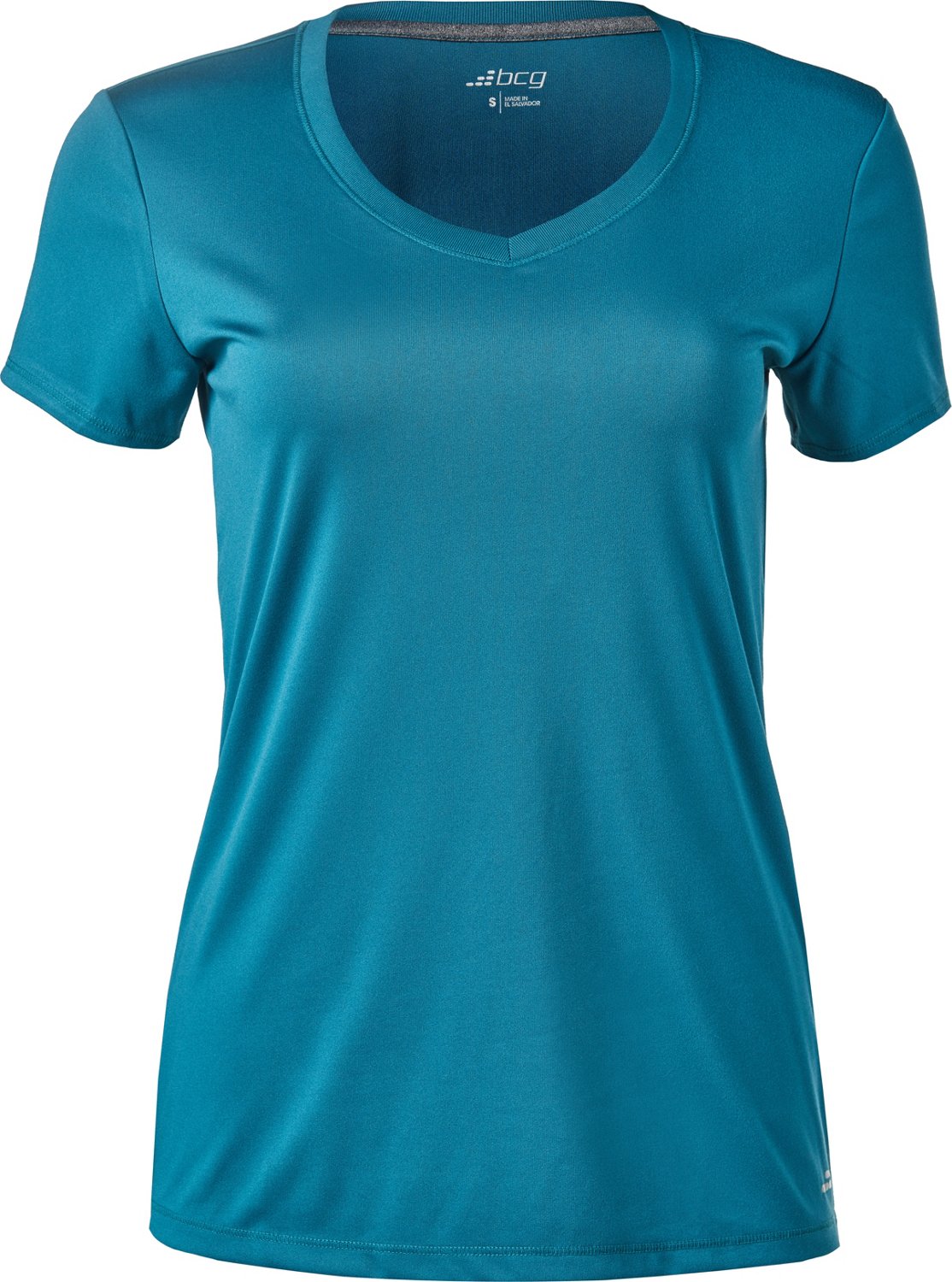 BCG Women's Training Solid Short Sleeve V-neck Tech T-shirt | Academy