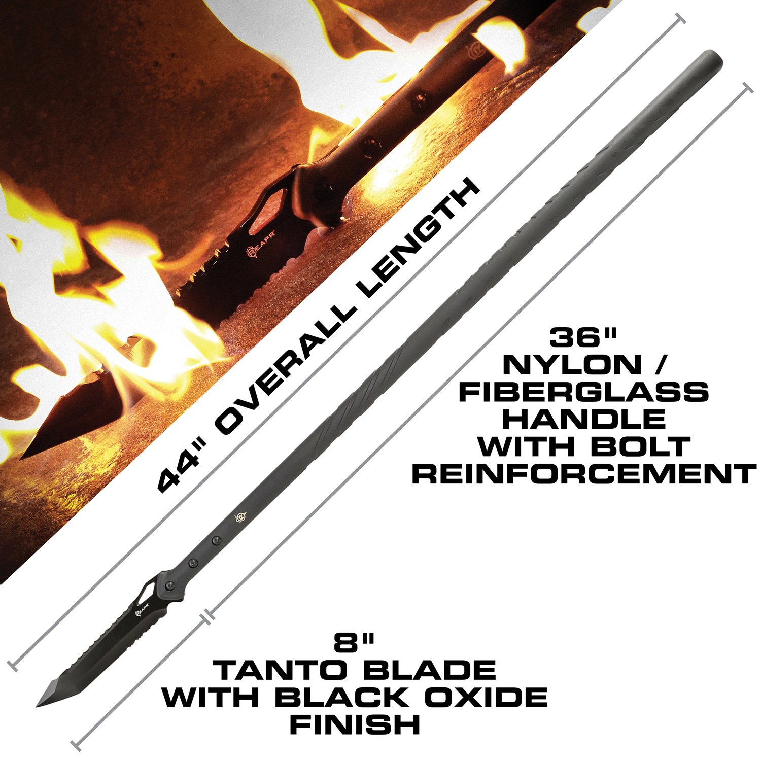 REAPR TAC Javelin Serrated Spear Academy