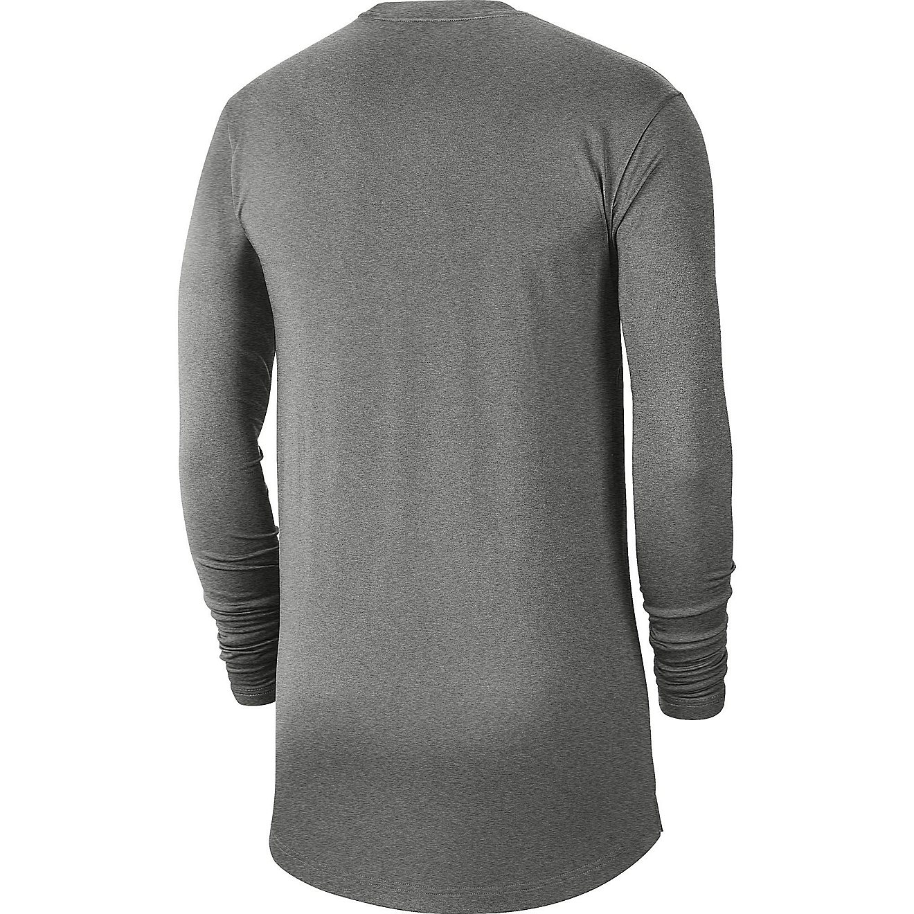 Nike Men's University of Alabama Textured Long Sleeve T-shirt                                                                    - view number 2