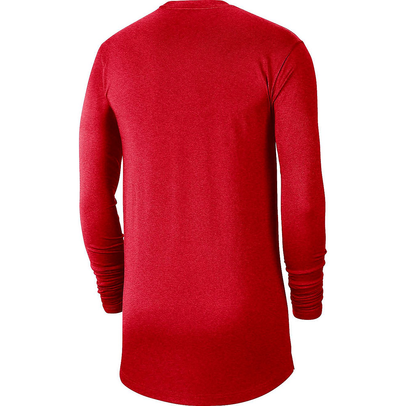 Nike Men's University of Georgia Textured Long Sleeve T-Shirt                                                                    - view number 2