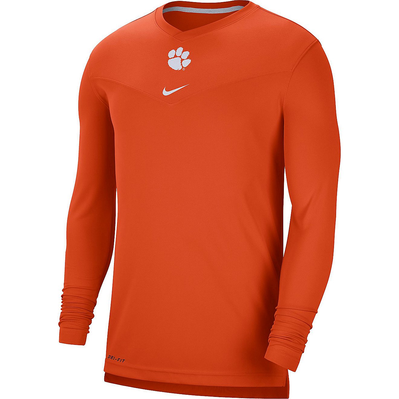 Nike Men's Clemson University Coach UV Long Sleeve Top                                                                           - view number 1