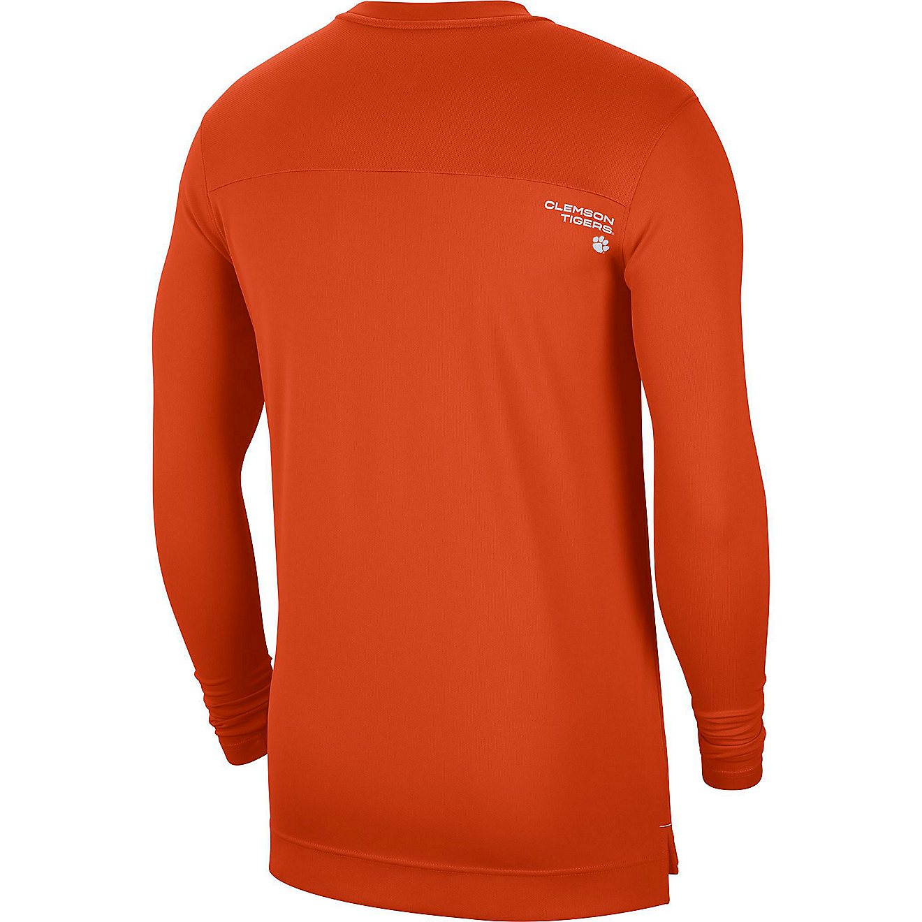 Nike Men's Clemson University Coach UV Long Sleeve Top                                                                           - view number 2